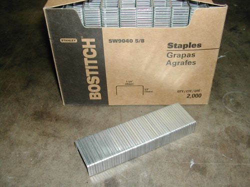 Bostitch SW9040 5/8&#034; Carton Closing Staples Box Sealing