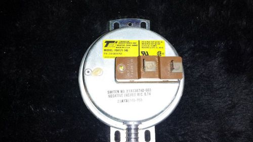 Trane OEM furnace air Pressure Switch 21A138742-G03 Tridelta FS4171-145