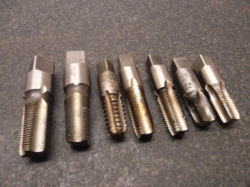 LOT OF ASSORTED HSS TAPS