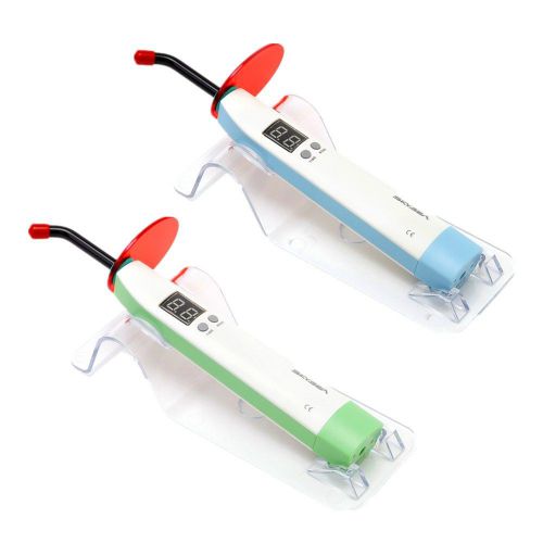 2pc New Cordless LED Lamp Curing Light Dental Equipment Treatment T6 US Ship AD