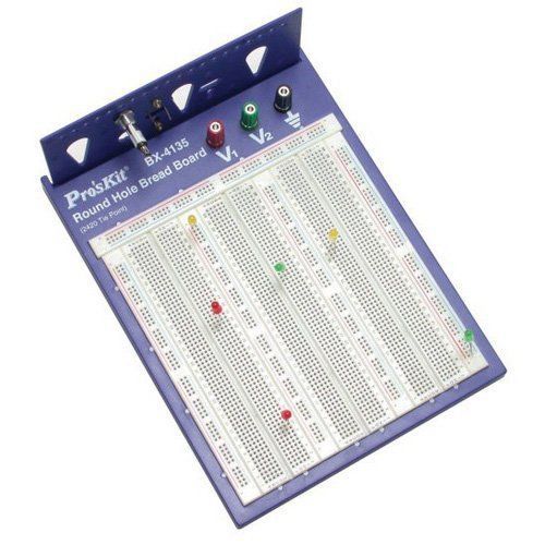 Eclipse 900-249 Round Hole Breadboard - 2420 Tie Points