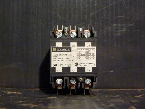 Square D DPA63 Contactor 3 Pole 75 Amp Coil