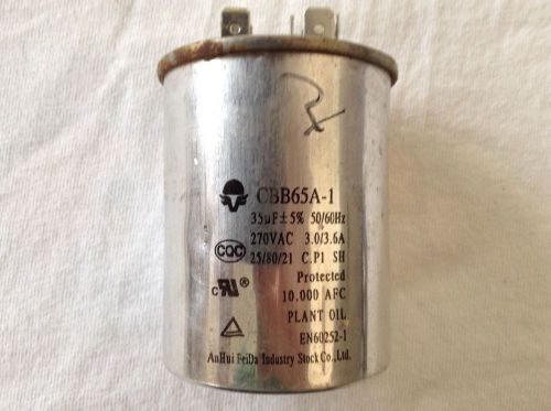 Capacitor cbb 65a-1 35uf 270vac