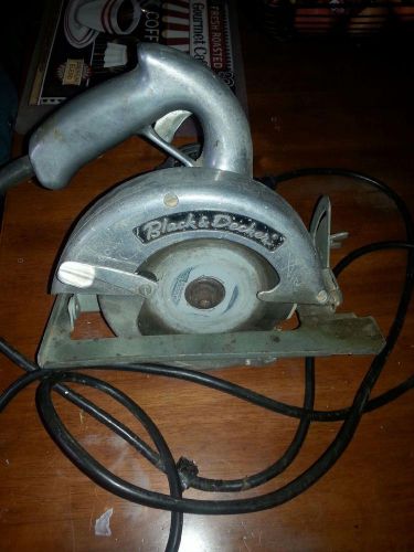 Vintage 1950&#039;s? Black &amp; Decker No. 63 AC-DC 6 1/2&#034; Circular Saw 5500 RPM