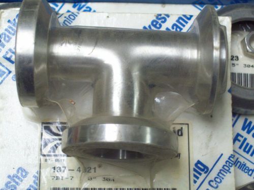 New waukesha 304 sanitary tee 1&#034; stainless steel for sale