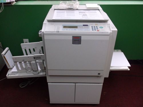 Lanier LDD345 Digital Duplicator Ricoh DX4545 NETWORKED 11x17 Prints LOW METERS