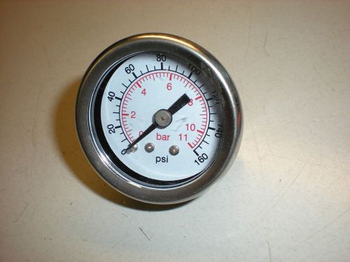 No Name 1-3/8&#034; Pressure Gauge to 160psi - 1/8&#034; NPT - Tests OK - #1