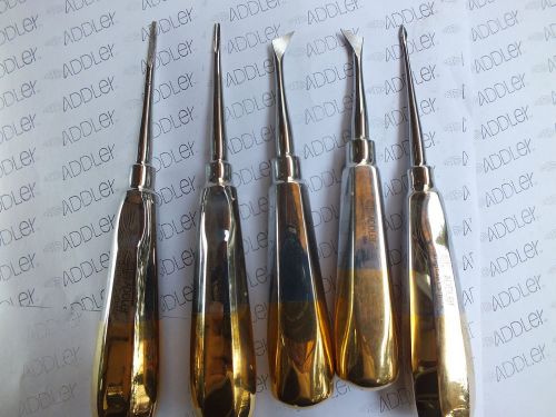 Dental Addler Premium Elevator American Style Set Of 5