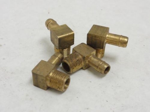 142484 New-No Box, MFG- 269HB-4-2  Lot-4 Beaded Pipe Fitting 1/8 NPT x 1/4&#034; Tube