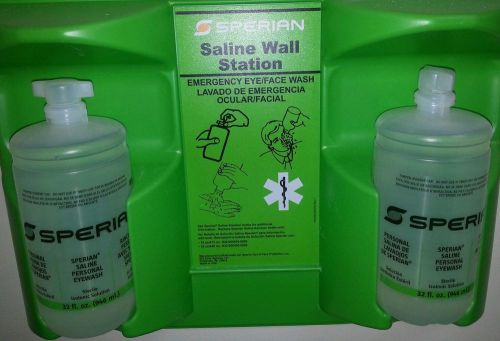 Sperian Saline Eye Wash Wall Station - 3200046200KT