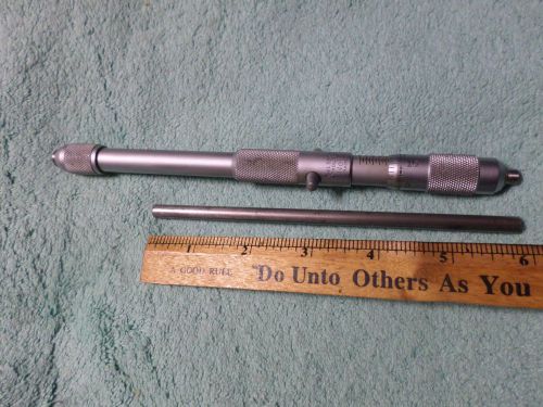 Starett Inside Micrometer # 124 -C incomplete set.