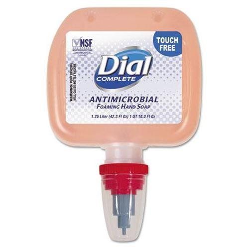 Dial® Complete® Foaming Hand Soap, 1.25 L Duo Dispenser Refill, 3/Carton