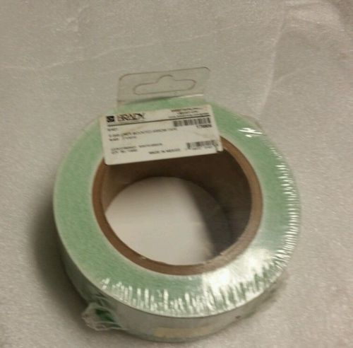 BRADY 91421 Directional Flow Pipe Marking Arrow Tape, White/Green, 2&#034; x 90 ft.