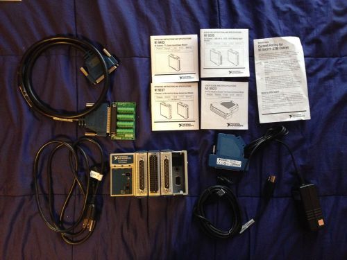 NI Compact DAQ with 3 modules