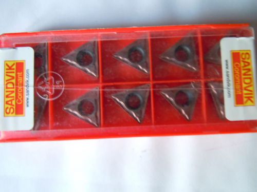 Sandvik   - carbide threading inserts  tcmt 16t3 08-um  1115   (9pcs) for sale