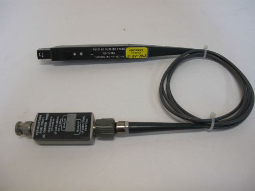 Tektronix P6021 Current Probe with 011-0105-00 Termination. Tested Good.