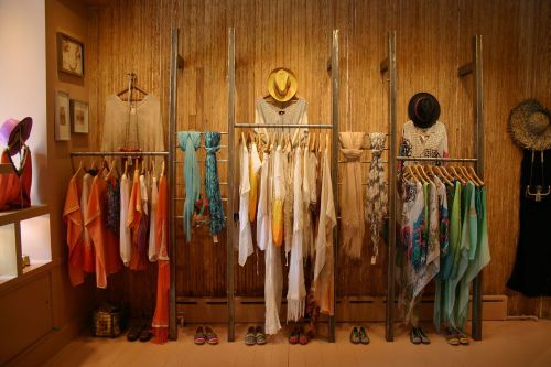 retail store clothing display