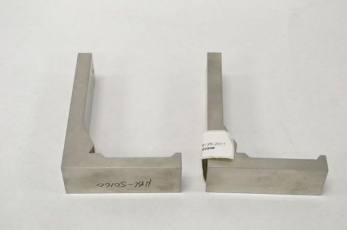 LOT 2 NEW HEWITT HBL-50160 CLAMP BLOCK 90DEG STAINLESS B210881