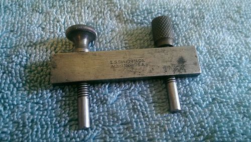 Vintage Starrett Ruler Clamp