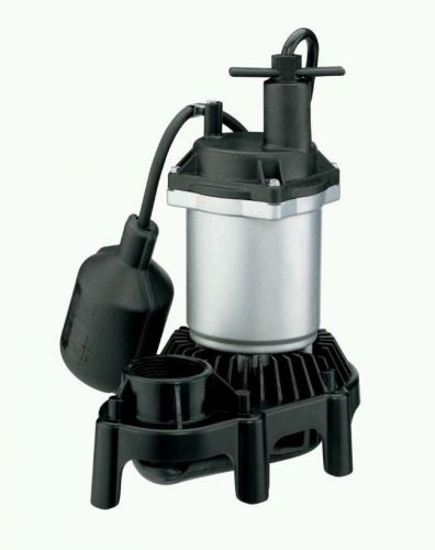 Flotec 1/4 hp zinc/plastic sump pump for sale