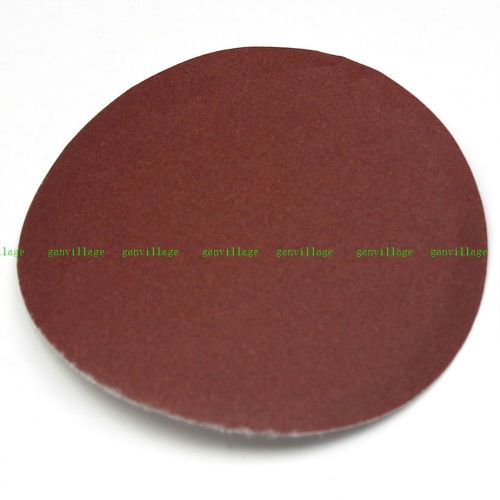 10pcs grit 180# 5&#034; velcro sanding discs hook loop sandpaper sand sheet no hole for sale