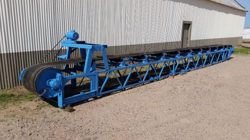 40 ft x 24 in gravel aggregate conveyor; 3hp 115/230v mining quarry rock for sale