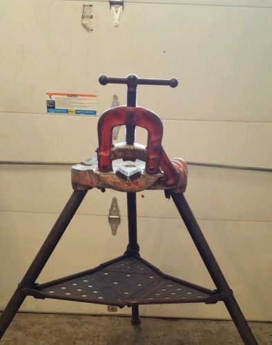 RIDGID Tri Stand No. 40 A Pipe Chain Vise Threader Tristand 40A