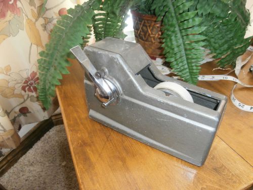 VINTAGE 3M SCOTCH TAPE METAL TAPE DISPENSER – MODEL M-92 - HEAVY DUTY