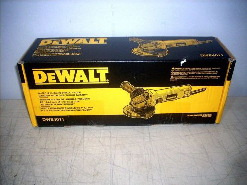 NEW DEWALT DWE4011 4-1/2&#034; Angle Grinder 7.0 Amp 12000 RPM FREE SHIPPING