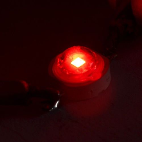 10PCS 3w 630NM Red LED Emitter with 20mm Star PCB DIY LED Grow Light