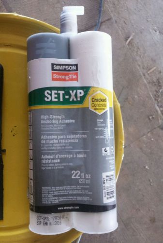 simpson strong tie set epoxy