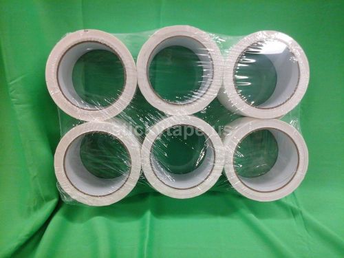 12 RLS - 3&#034; x 55 YRDS 1.8 mil White Carton Sealing Tape