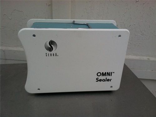 SEBRA OMNI PORTABLE BLOOD TUBE SEALER MODEL 2600 SERIAL 0106