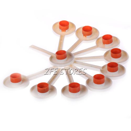 10PCS Plastic Beekeeping Drinker Bowl Water Hive Entrance Bee Feeder Equipment