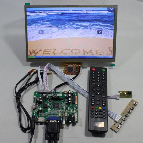 Hdmi+vga+av+audio+usb fpv controller board+10.2inch claa102na0acw+multi-touch for sale