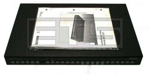 Phillips LTC 2600 Series 16-Channel Video Multiplexers Also Used With System4