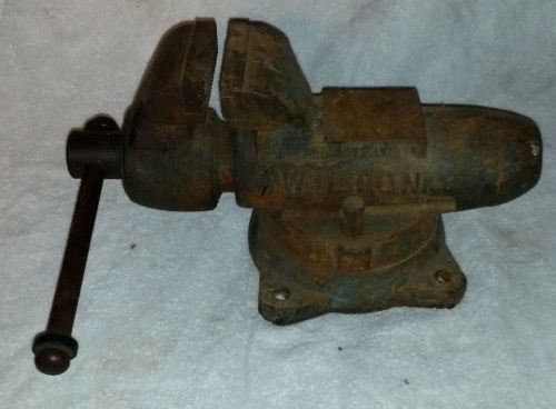 VINTAGE WILTON 3.5&#034; BULLET SWIVEL BASE BENCH JEWELER&#039;S MACHINIST&#039;S  VISE