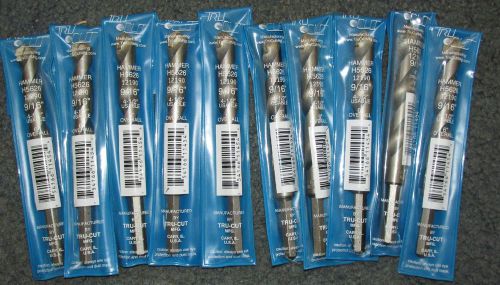 Trucut Masonry Hammerdrill Bits ( 1 Lot of 10 Bits )