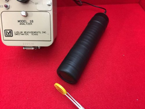 1-1/2&#034; X 2.25&#034; GAMMA SCINTILLATION DETECTOR w/Bicron BC-412 Scintillator