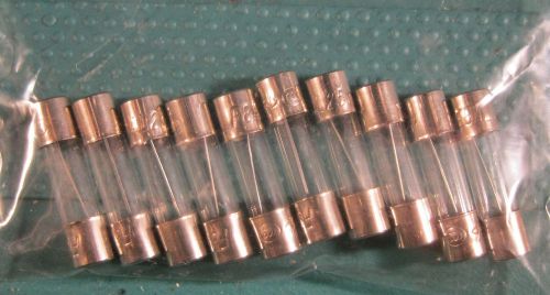 10 pcs 6x30mm fast glass fuses. 8A