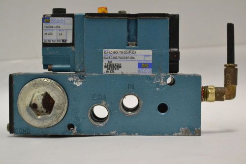 Mac 82a-ac-bka-tm-ddap-2da 150psi 24v-dc 3/8 in solenoid valve b275425 for sale