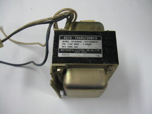 Power transformer 1.5 kva 115 / 110 volt autotransformer for sale