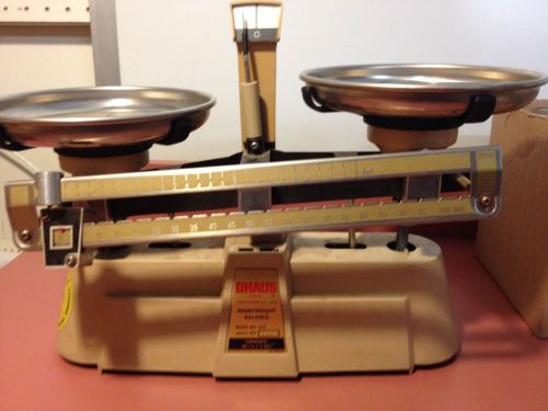 Vintage Ohaus Balance Scale  50t oz .2d wt gold silver  Works Good No Reserve1