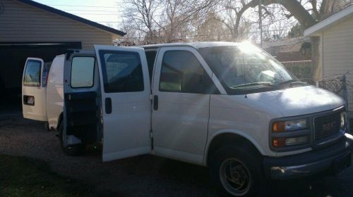 Carpet cleaning van