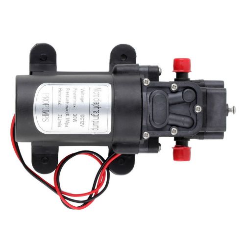 DC 12V 100PSI Diaphragm Water Self Priming Pump High Pressure Car BOAT 3L/Min OR