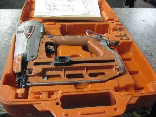 PASLODE T250S-F16 PNEUMATIC 16 GAUGE STRAIGHT FINISH NAILER AIRGUN IN Case