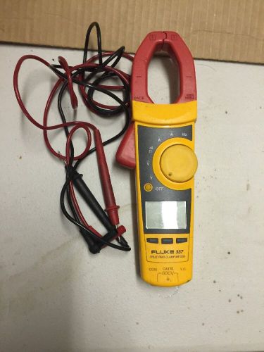 FLUKE 337 TRUE RMS CLAMP METER!  COST $400.00 NEW!