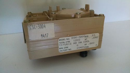 USED TITUS II ESV 3000 SIZE 10 VOLUME CONTROLLER CSC3004 USED