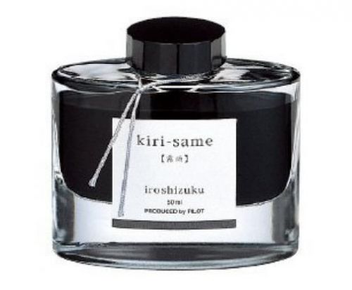 Pilot Iroshizuku Fountain Pen Ink - 50 ml Bottle - Kiri-same Misty Rain (Gray)