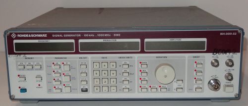 Rohde &amp; Schwarz SMG 1GHz Signal Generator READ!